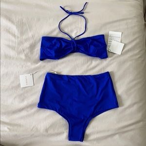 La Perla high waist bandeau bikini set NWT